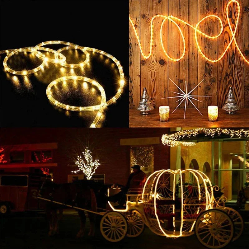 SunSparkle - Solar Glowing String Lights 