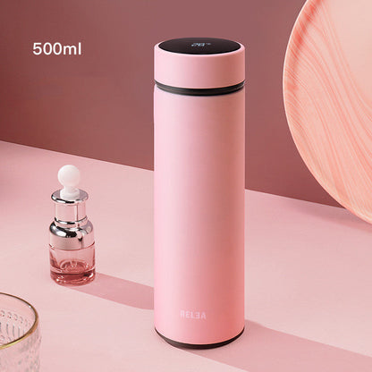 Smart Bottle with LCD Temperature Display