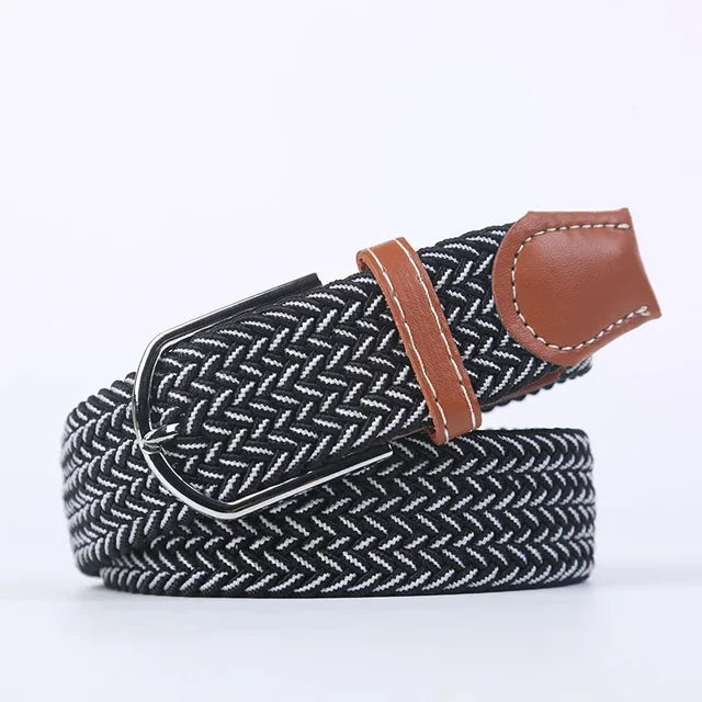 Casual Stretch Belt Made of Elastic Material