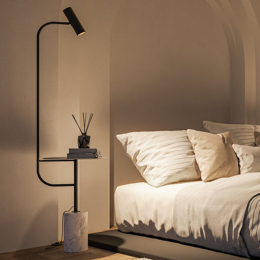 LumiMarble - Floor Lamp with Warm Light