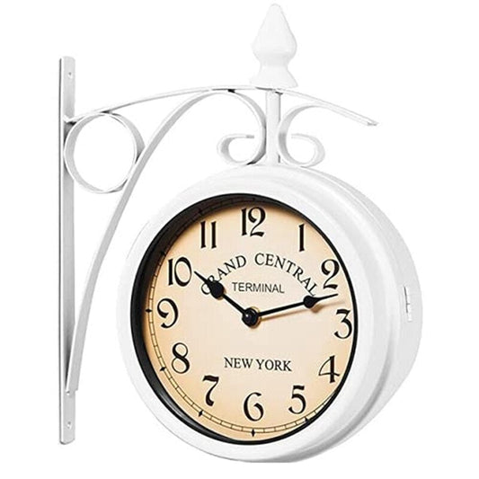 Elegant Round Wall Clock | Stijlvolle en Tijdloze Wanduuroplossing