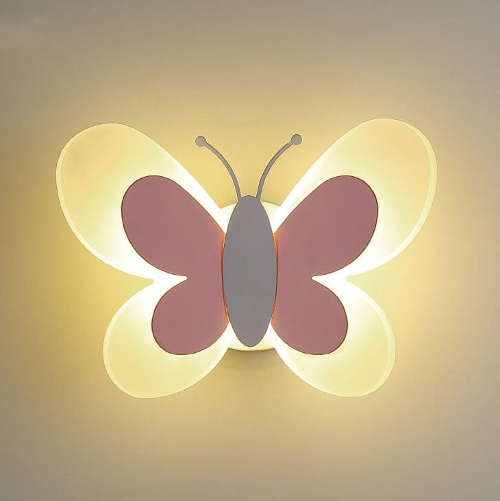 LuminoArt - Creatieve Schmetterling LED-Wandlamp met 1 Licht van Acryl