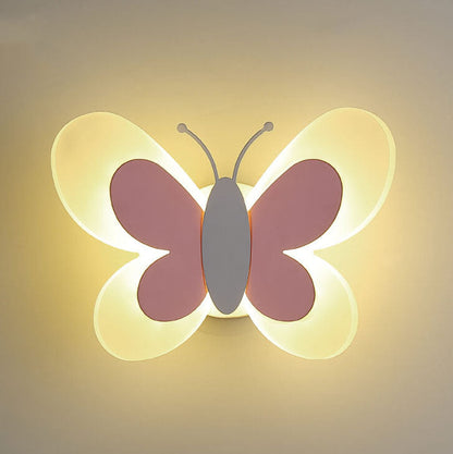 LuminoArt - Creatieve Schmetterling LED-Wandlamp met 1 Licht van Acryl