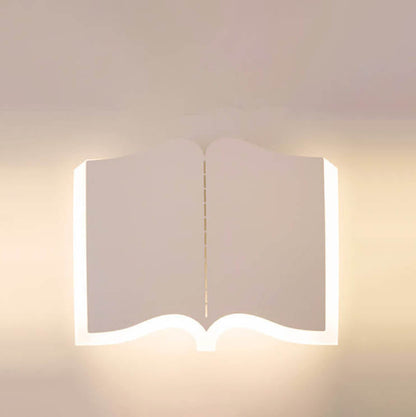 LichtHaus - Modern book-shaped LED wall lamp made of iron 