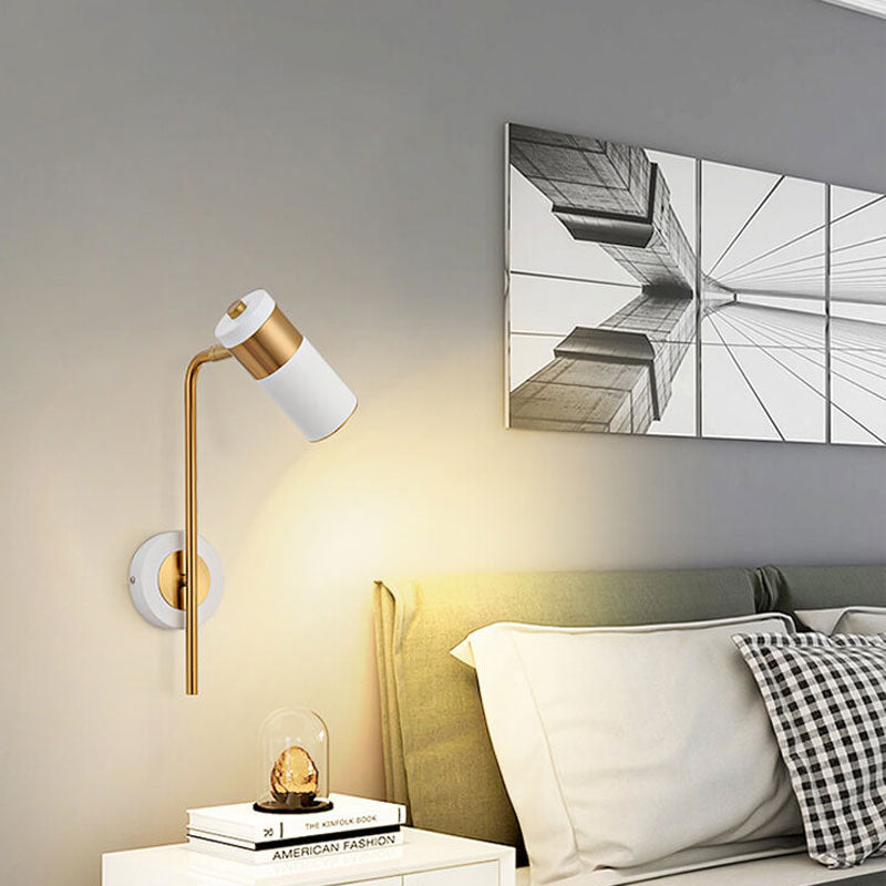 LumiBeam - Modern rotating LED wall lamp made of iron 