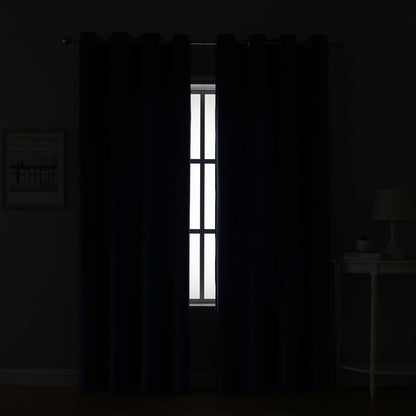 SleekVelvet - Modern Velvet Curtains, Plain and Thermal for Maximum Comfort 