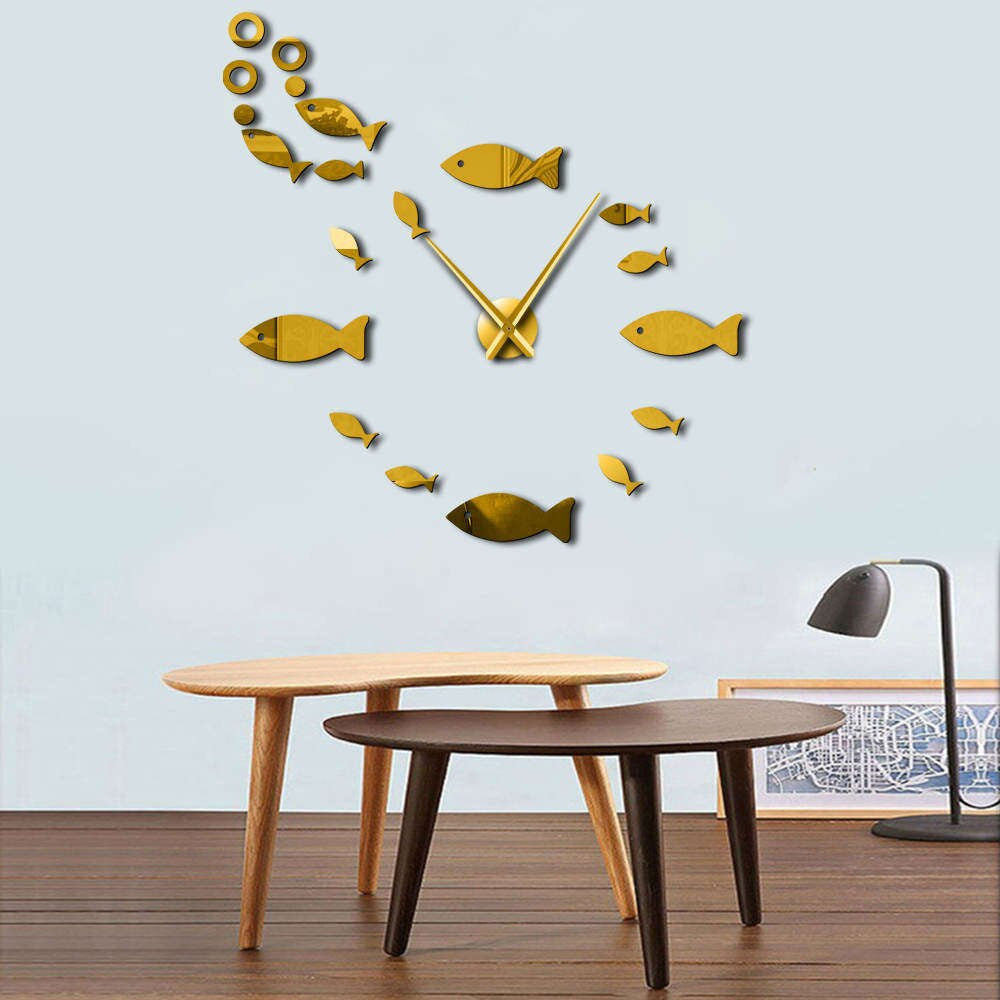 Modern Mirror Wall Clock 