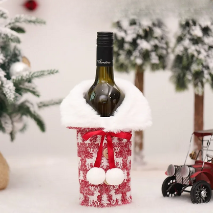 Wine Warmer - Wine Bottle Cover for Christmas 