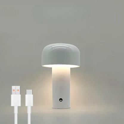 Rechargeable Mushroom LED Table Lamp