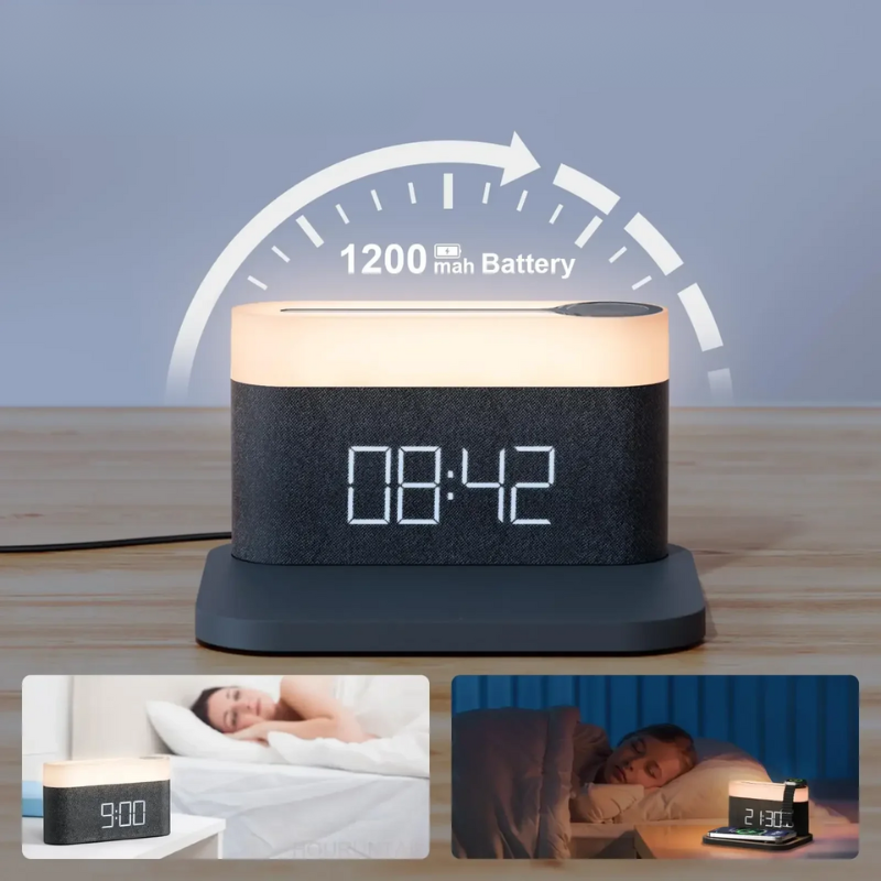 Eclairage - Wireless Charger 15W with Night Light for iPhone and Samsung