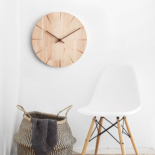 CraftTime - Stylish Wooden Carving Clock