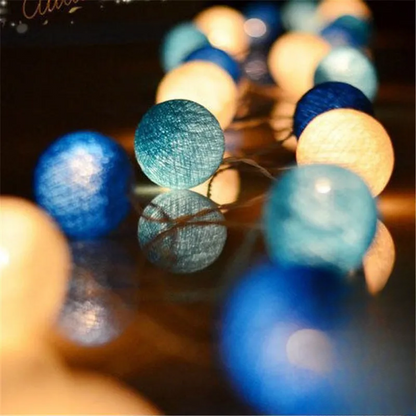 Globo - LED Cotton Wire Lanterns 