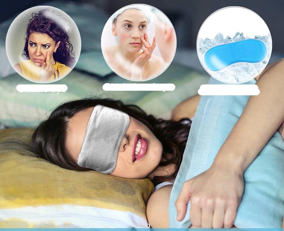 USB Heated Eye Mask - Heat Compression for Eyes