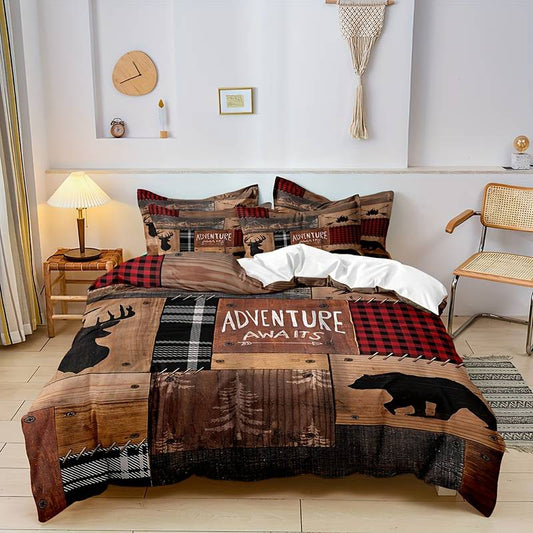 NatureGlow - Adventurous Forest Duvet Cover Bedding Set