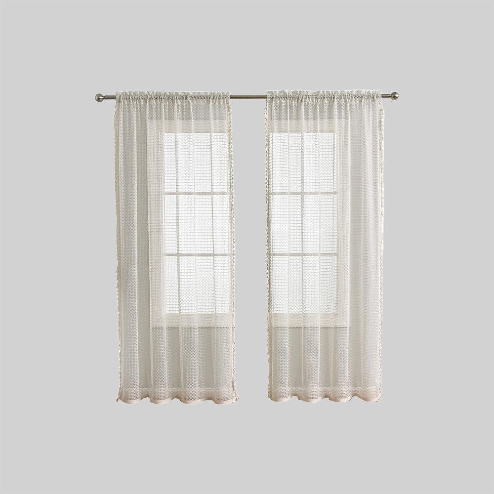 ChicVoile - Beige Voile Curtains, Combining Elegance and Softness for Any Room