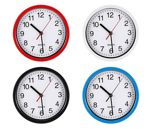 ColorGlow - Compact Colorful Wall Clock