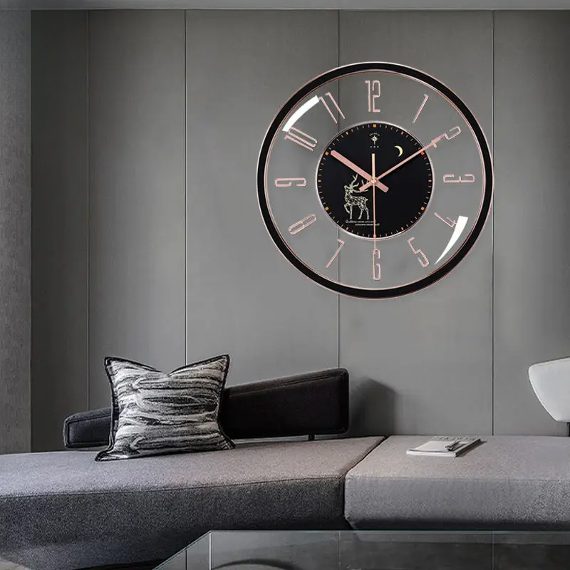 PolarisClock – Luxe Stille Wandklok