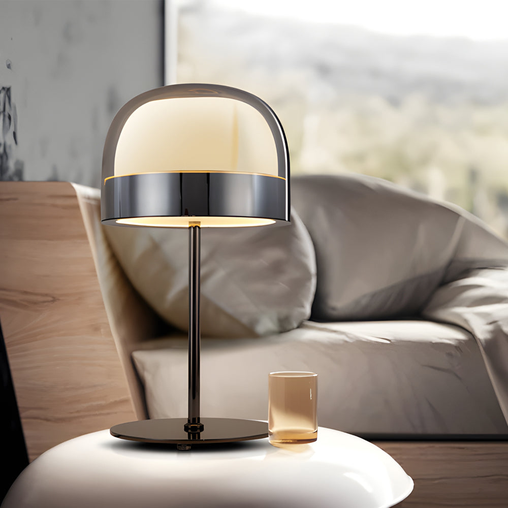 Equatore - Glass Table Lamp with Double Layers Night Light