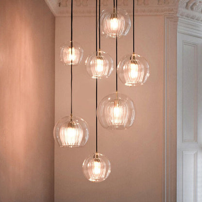 AmberSphere - Elegant Pendant Lamp