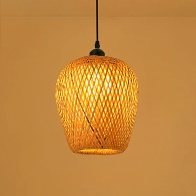 NatureLicht - Handmade Wicker Hanging Lamp