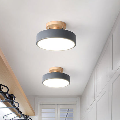 WoodenGlow – Scandinavian Style LED Ceiling Lamp