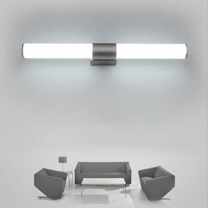 LuxBright - Modern minimalist cylindrical LED mirror wall lamp 