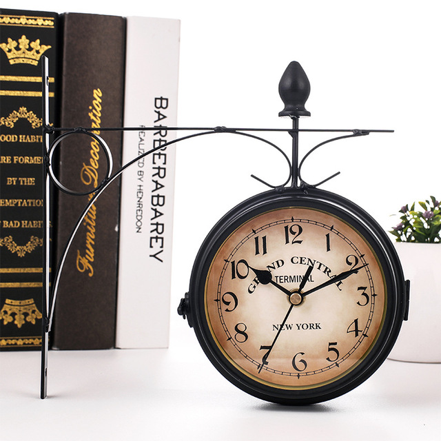 EuroElegance Double Sided Wall Clock