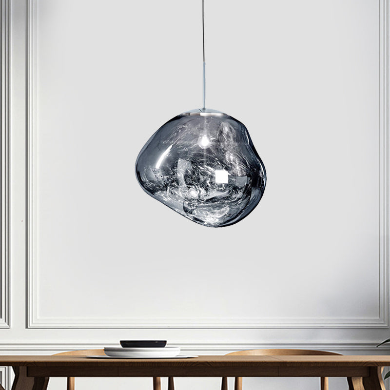 RadiantElegance – Modern Glass Ceiling Lamp for the Kitchen 