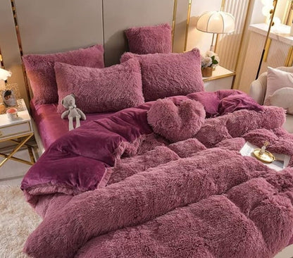 CozyNest | Luxury Winter Fleece Blanket Set