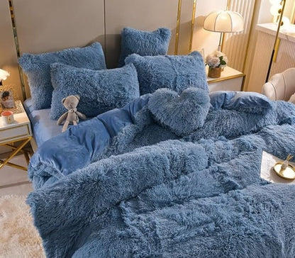 CozyNest | Luxury Winter Fleece Blanket Set