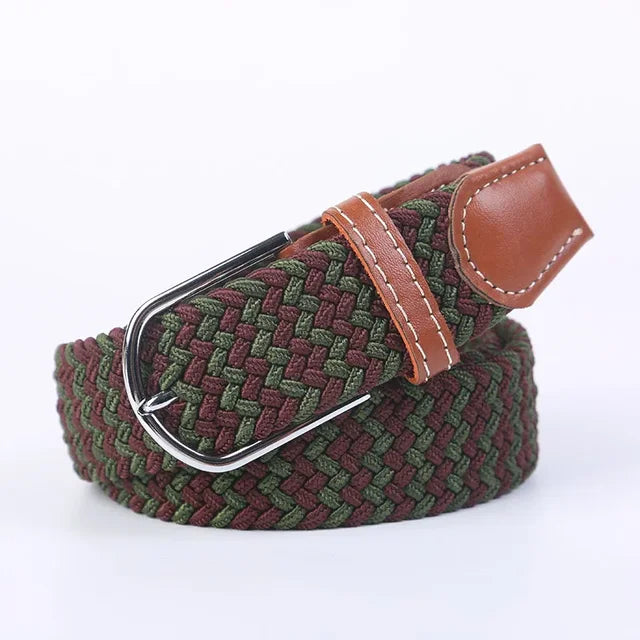 Casual Stretch Belt Made of Elastic Material