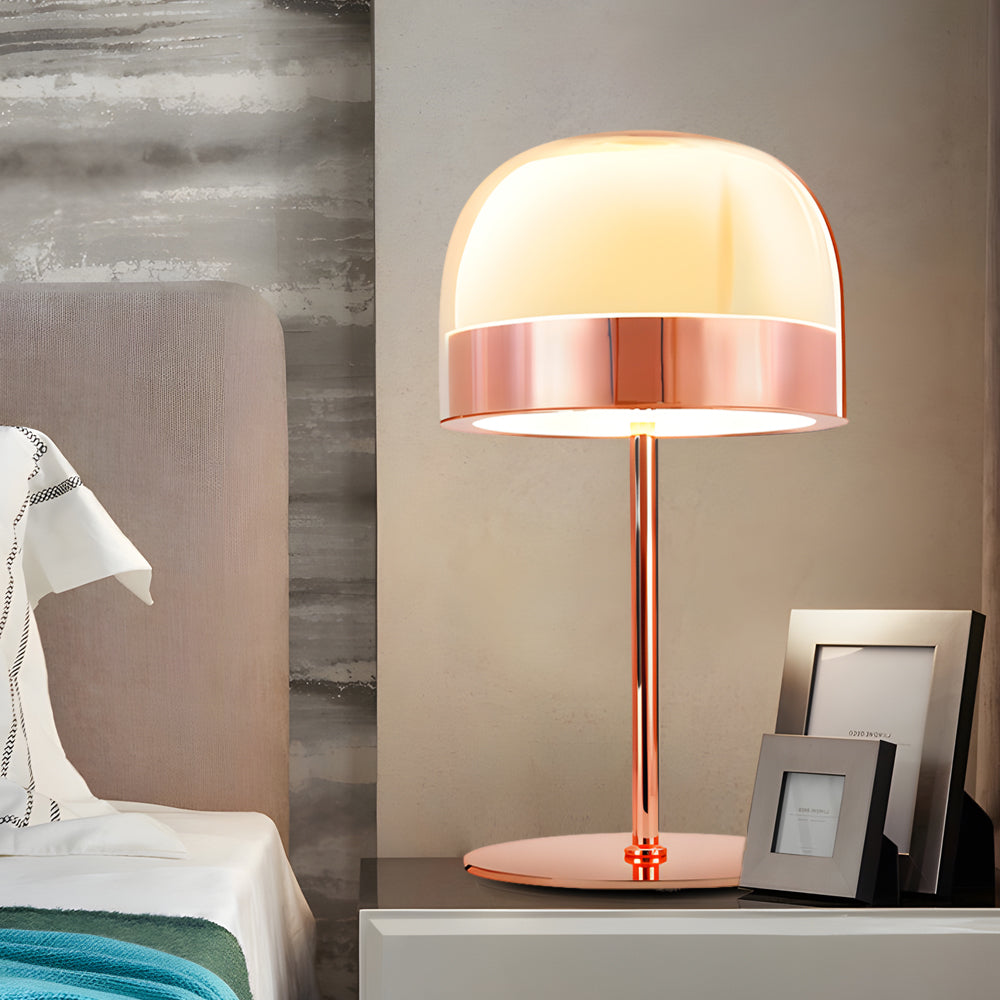 Equatore - Glass Table Lamp with Double Layers Night Light