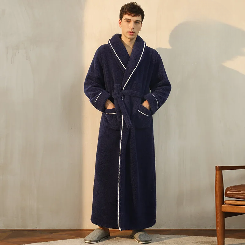 FleeceComfort – Flannel winter bathrobe 