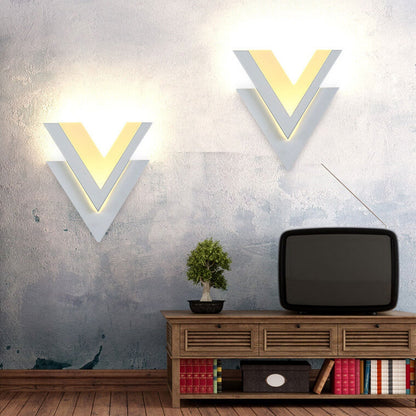 LumiLED - Minimalist Creative V-Shaped LED Wall Lamp