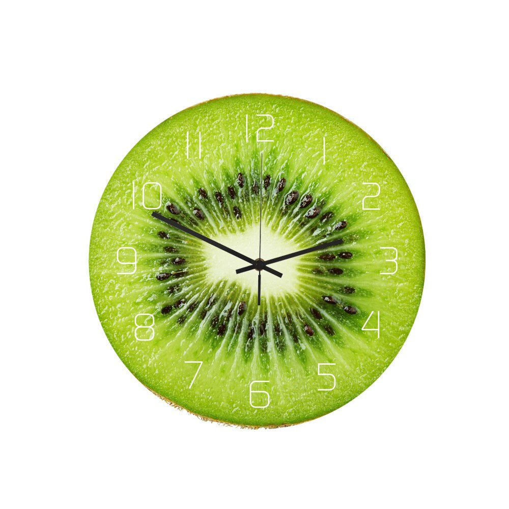 TimeFruit - Fresh Wall Clock with Fruit Design