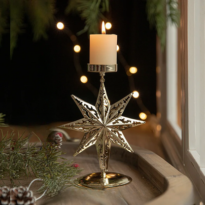 Lueur - Star and Christmas Tree Candle Holder