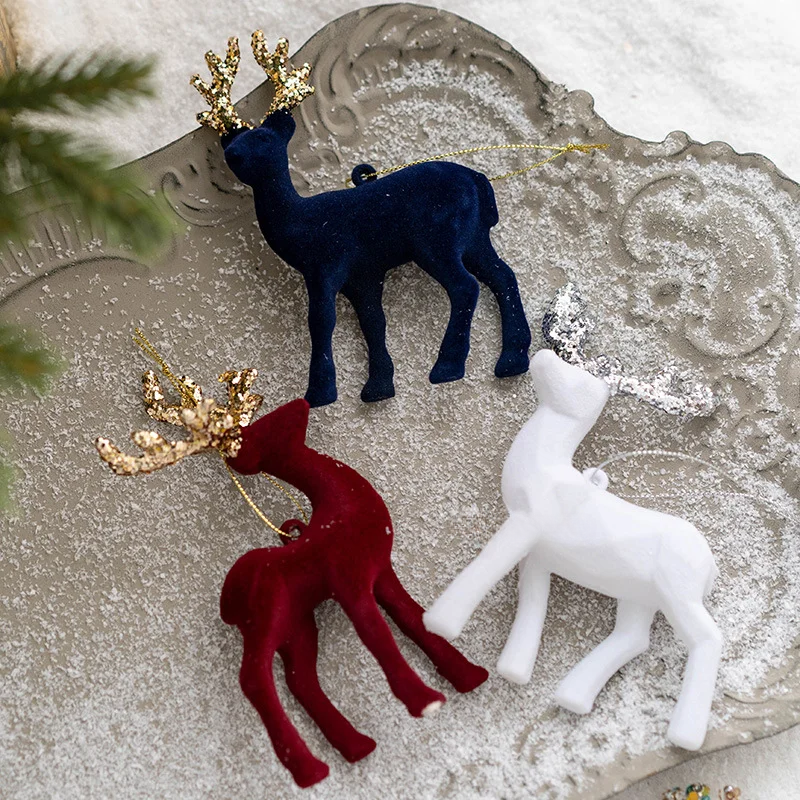 GlitterDeer - Glittering Deer Ornament 