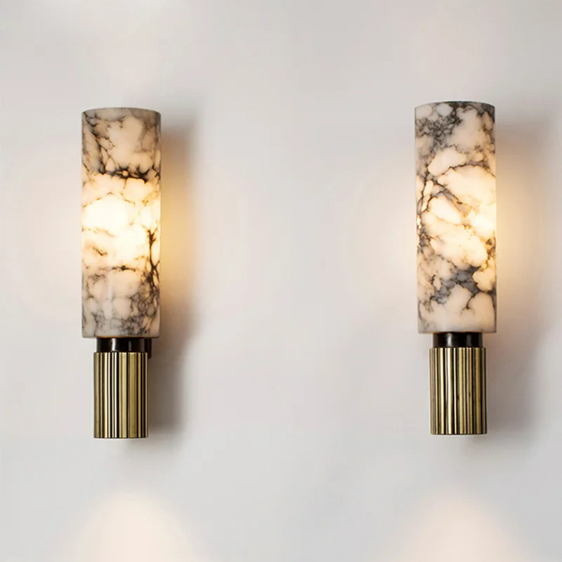 MarbleGlow - Marble Wall Lamp 