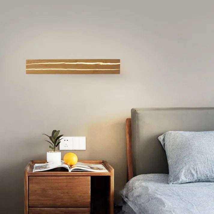 CrackWood - Modern wall lamp 