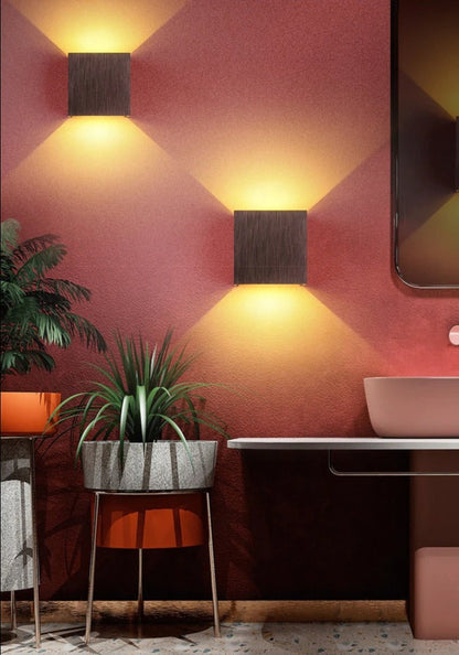 LED Aluminium Wandlamp voor Slaapkamer Woonkamer Gang Bijverlichting