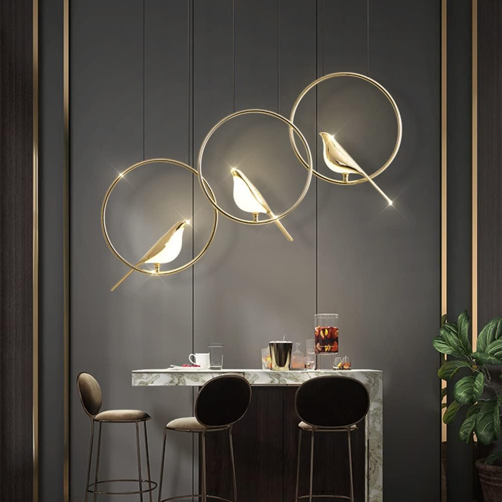 BirdLume - Pendant lamp with Bird circle