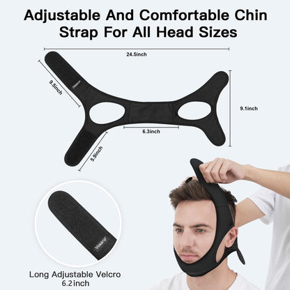 Anti-Schnarch Chin Strap for Sleep Apnea