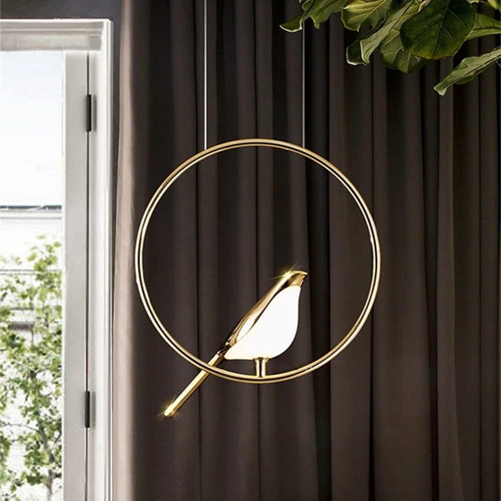 BirdLume - Pendant lamp with Bird circle