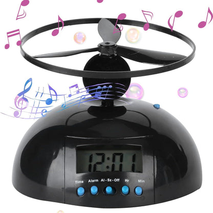 Creative Alarm Clock with Flying Helicopter 