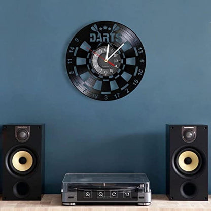 DartTime - Moderne vinylklok voor dartliefhebbers