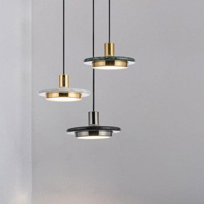 Sleek – Modern Marble Pendant Lamp 