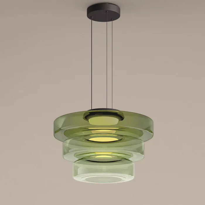 CraftedLight - Hanglamp in Glas geïnspireerd op Bauhaus