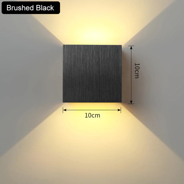 Sleek modern Nordic Design wall lamp LED