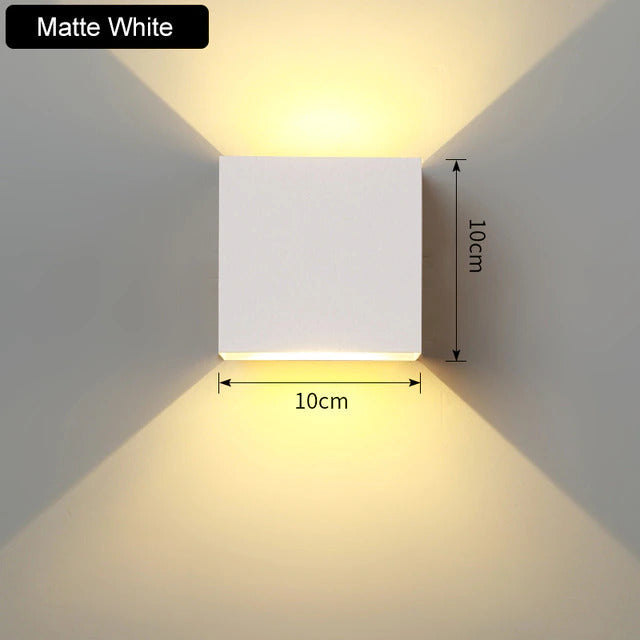 Sleek modern Nordic Design wall lamp LED