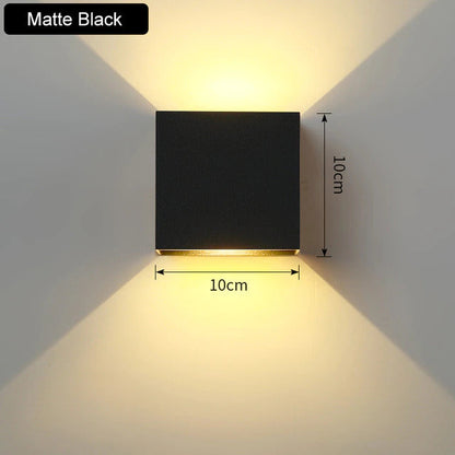 Sleek modern Nordic Design wall lamp LED